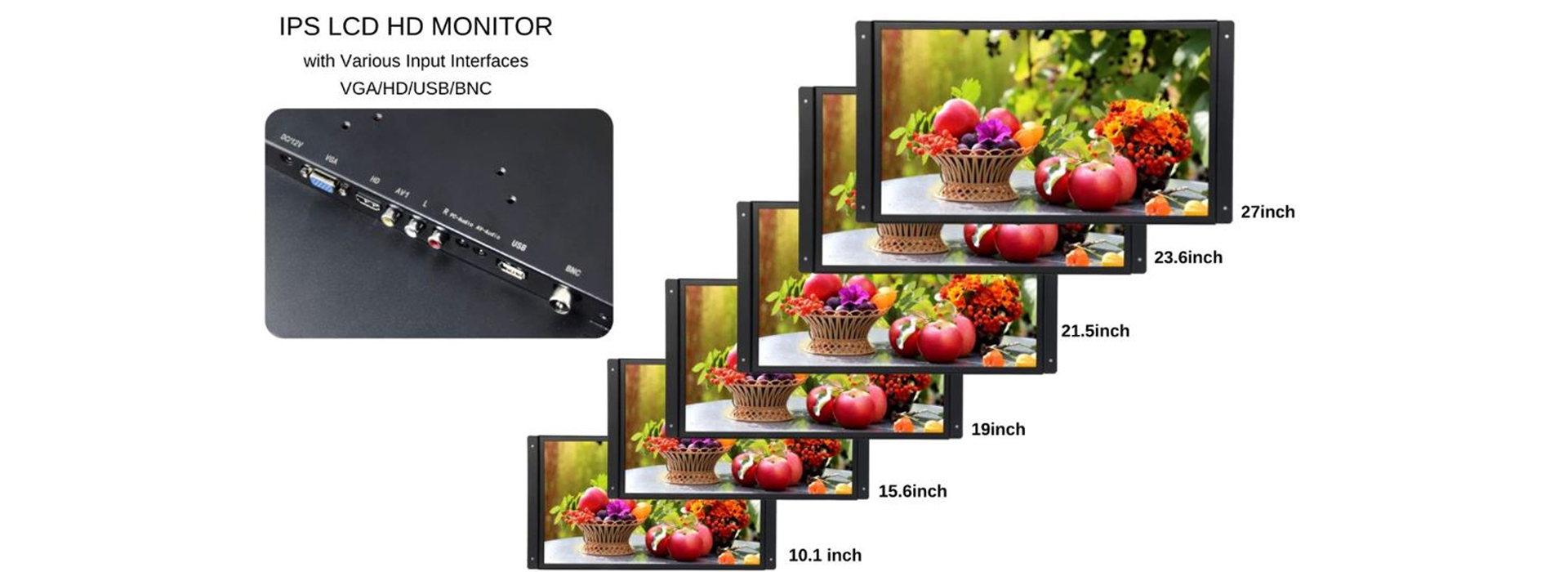 Open Frame HD monitor