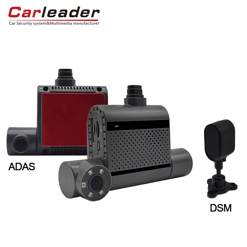 Carleader 3ch HD DVR nahrávání AI Dash Camera pro správu flotily
