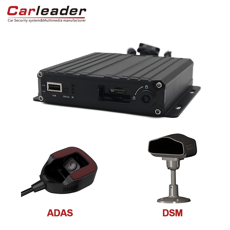 Carleader 4ch AI Inteligentní mobilní DVR s DSM a ADAS kamerou - Smart Life, Smart Drive