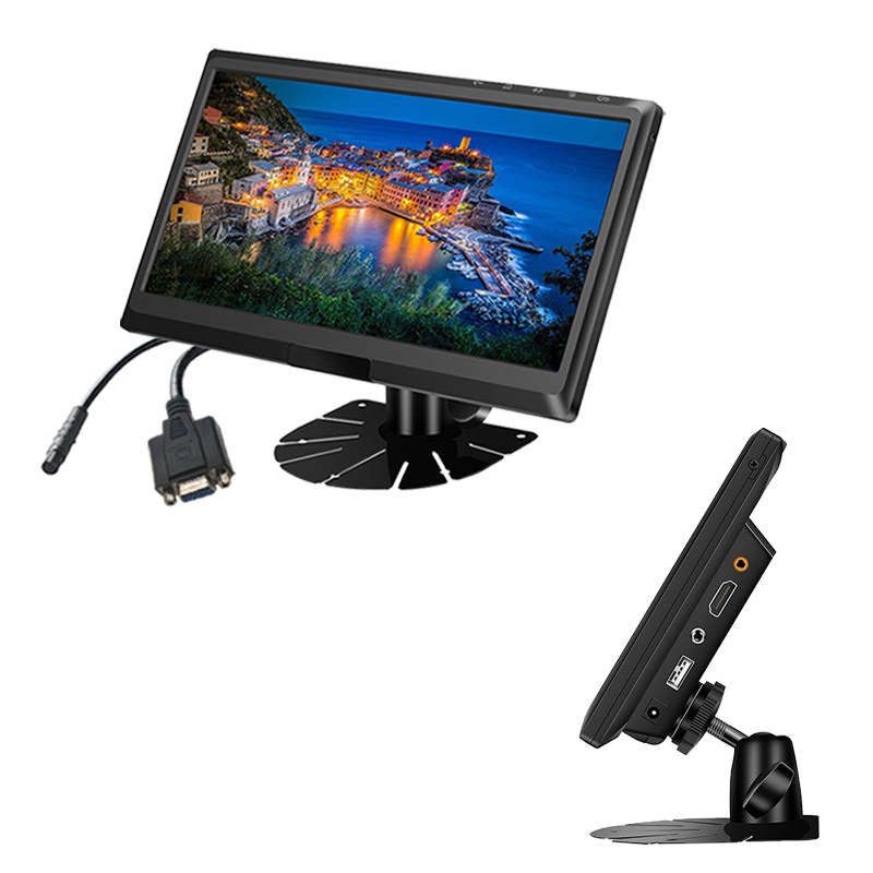 9palcový IPS monitor Carleader s rozlišením HD Podpora CVBS+HD+VGA vstupů 9palcový IPS monitor Carleader s rozlišením HD Podpora CVBS+HD+VGA vstupů