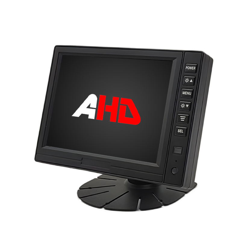 5,6palcový LCD AHD monitor pro montáž na palubní desku s podsvícením
