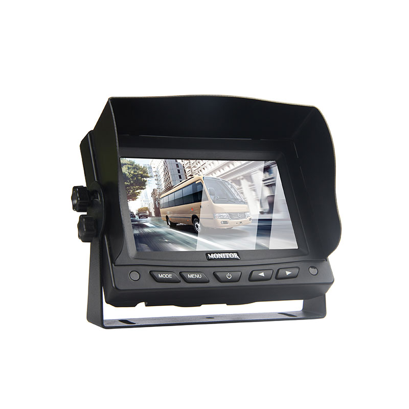 5palcový TFT LCD monitor pro montáž na palubní desku pro vysoké zatížení
