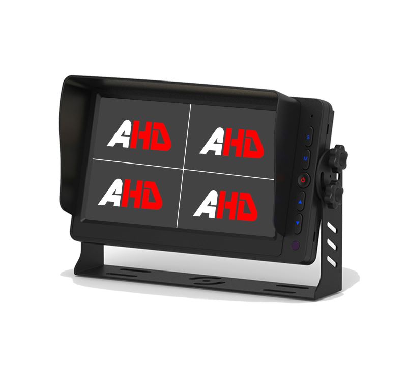 7palcový HD Quad rozdělený displej do auta