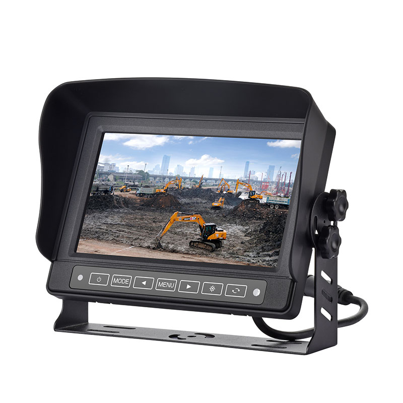 7'' vodotěsný monitor do auta s dotykovým tlačítkem