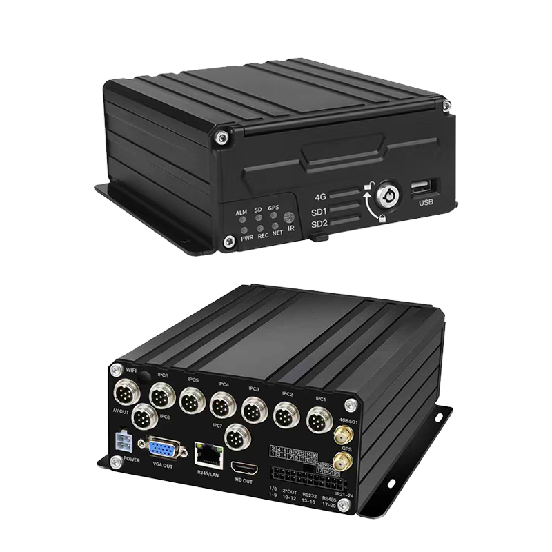 8CH IPC+AHD HDD mobilní NVR