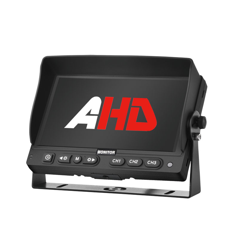 9palcový barevný HD digitální monitor sledování vozidla