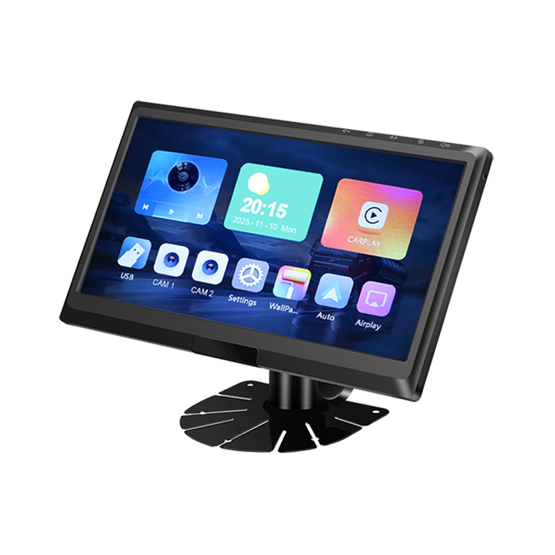 9palcový IPS 2AV AHD automobilový monitor podporuje CarPlay Multimedia